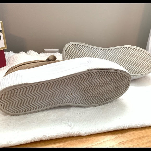 ASOS Suede Platform Sneakers - Picture 4 of 5